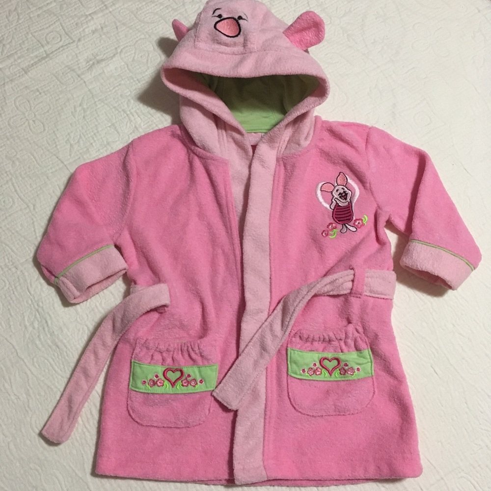 18m (4/$20) Disney Piglet Bathrobe
